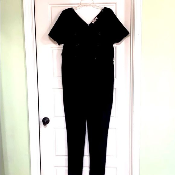 C.O.C. Black Jumpsuit Size 3X - Picture 1 of 14